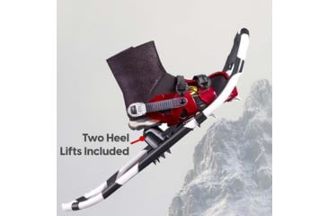 Image of Crescent Moon Sawtooth 27 Snowshoes, Teal, GOLD9-TEAL