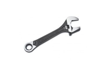 Image of Crescent Pass-Thru X6 Black Oxide Adjustable Wrench and Spline Socket Set, Black Oxide, 11 Pc., CPTAW8