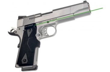 Image of Crimson Trace 1911 Government/Commander, Lasergrip, Green Laser, Black LG-401G-DEMO