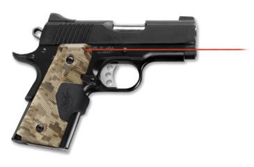 Image of Crimson Trace 1911 Lasergrip compact in Digital Camo w/Kimber logo, Red, Compact LG-404P3 DEMO