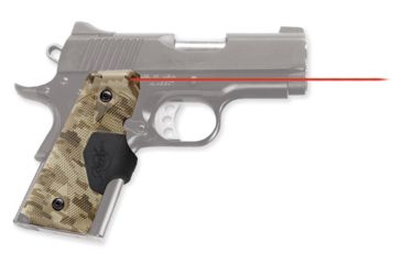 Image of Crimson Trace 1911 Lasergrip compact in Digital Camo w/Kimber logo, Red, Compact LG-404P3 DEMO