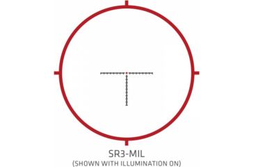 Image of Crimson Trace 3 Series Tactical Rifle Scope, 1-5x24mm, FFP, 30mm Tube, SR3-MIL Illuminated Reticle, Black, CTL-3105