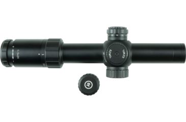 Image of Crimson Trace 3 Series Tactical Rifle Scope, 1-5x24mm, FFP, 30mm Tube, SR3-MIL Illuminated Reticle, Black, CTL-3105
