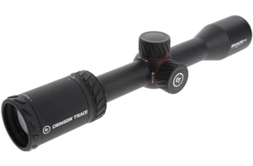 Image of Crimson Trace Brushline Pro Rifle Scope, 2-7x32mm, 1in Tube, Second Focal Plane, CT Custom BDC Rimfire Reticle, MOC Coating, Black, 01-01440