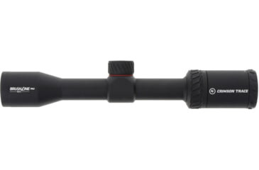 Image of Crimson Trace Brushline Pro Rifle Scope, 2-7x32mm, 1in Tube, Second Focal Plane, CT Custom BDC Rimfire Reticle, MOC Coating, Black, 01-01440