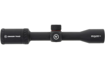 Image of Crimson Trace Brushline Pro Rifle Scope, 2-7x32mm, 1in Tube, Second Focal Plane, CT Custom BDC Rimfire Reticle, MOC Coating, Black, 01-01440