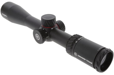 Image of Crimson Trace Brushline Pro Rifle Scope, 3-12x42mm, 30mm Tube, Second Focal Plane, CT Plex Reticle, MOC Coating, Black, 01-01310