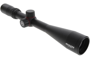 Image of Crimson Trace Brushline Rifle Scope, 4-12x40mm, 1in Tube, Second Focal Plane, CT Custom BDC Rimfire Reticle, MOC Coating, Black, 01-01590