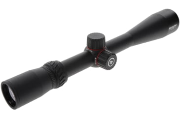 Image of Crimson Trace Brushline Rifle Scope, 4-12x40mm, 1in Tube, Second Focal Plane, CT Custom BDC Rimfire Reticle, MOC Coating, Black, 01-01590