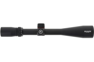 Image of Crimson Trace Brushline Rifle Scope, 4-12x40mm, 1in Tube, Second Focal Plane, CT Custom BDC Rimfire Reticle, MOC Coating, Black, 01-01590