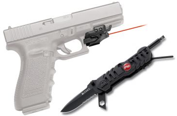 Image of Crimson Trace CMR-201 Rail Master Universal Laser Sight, Black w/ FREE CRKT Picatinny Tool CMR-201-SCRKT