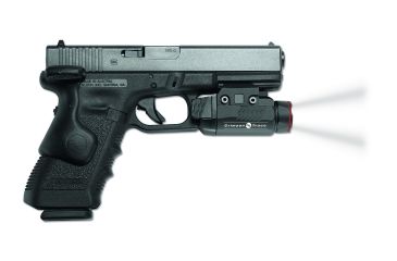 Image of Crimson Trace CMR-208 Rail Master Universal Tactical Cree XPL LED Weapon Light, CR123, White, 420 Lumens, Black, CMR-208