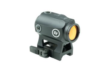 Image of Crimson Trace Compact Tactical Red Dot Electronic Sight, 2 MOA, Picatinny Mount, Black CTS-1000