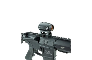 Image of Crimson Trace Compact Tactical Red Dot Electronic Sight, 2 MOA, Picatinny Mount, Black CTS-1000