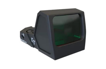 Image of Crimson Trace CT Resliant UltraLite Micro Reflex Red Dot Sight, Green Illuminated Reticle/Compact Open Reflex, 1214589