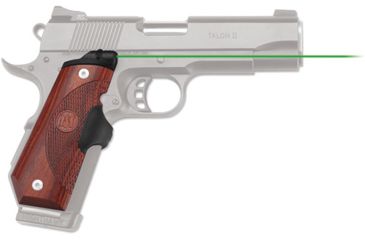 Image of Crimson Trace Ctc Laser Lasergrip Green 1911 Bobtail Rosewood