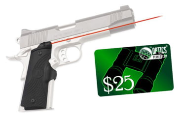 Image of Crimson Trace Full Size 1911 Masters Series G10- Black, Black LG-919 w/ 25 Dollar Email Gift Certificate