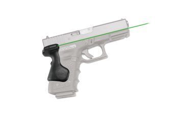 Image of Crimson Trace Fits Glock Gen 3 Green Laser Grip, Black, Compact-sized Guns LG-639G