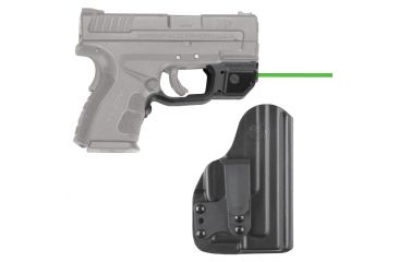 Image of Crimson Trace Green Laser for Springfield Armory XD MOD.2 with BladeTech IWB Holster, Black LG-496G-HBT