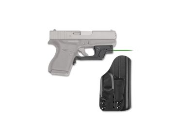 Image of Crimson Trace Green Laserguard For Glock 43 w/Blade Tech IWB Holster, LG-443G-HBT