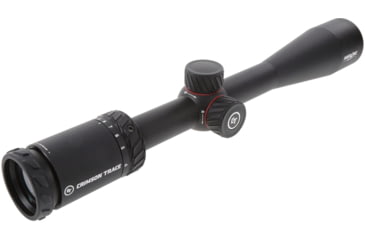 Image of Crimson Trace Hardline Rifle Scope, 4-12x40mm, 1in Tube, Second Focal Plane, CT MILDOT Reticle, MOC Coating, Black, 01-01510