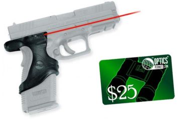 Image of Crimson Trace Lasergrip, Black - Springfield Armory XD 45 ACP - LG445 w/ 25 Dollar Email Gift Certificate