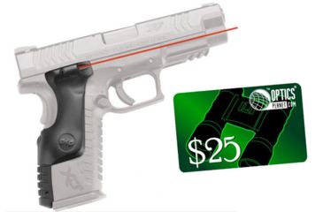 Image of Crimson Trace LaserGrip Full-Frame Springfield XDM Laser Sight, Polymer LG-487 w/ 25 Dollar Email Gift Certificate