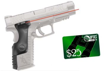Image of Crimson Trace LaserGrip Full-Frame Springfield XDM Laser Sight, Polymer LG-487 w/ 25 Dollar Email Gift Certificate