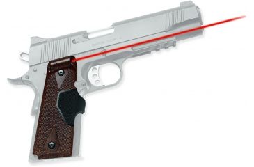 Image of Crimson Trace 1911 Government/Commander Walnut, ProCustom, Lasergrip, Front Activation LG-401-P16-DEMO