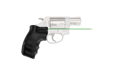 Image of Crimson Trace Lasergrips-S&W-J-Frame Round Butt-Green LG-350G-S