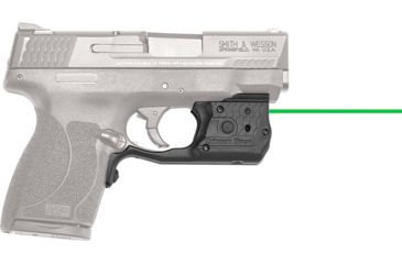 Image of Crimson Trace Laserguard Pro Green Laser / 150 Lumen LED White Light for Smith and Wesson M/P 45 Shield, LL-808G