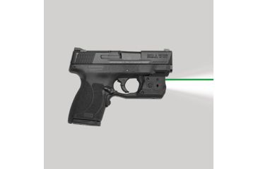 Image of Crimson Trace Laserguard Pro Green Laser / 150 Lumen LED White Light for Smith and Wesson M/P 45 Shield, LL-808G
