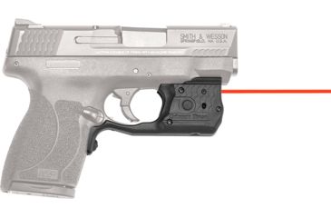 Image of Crimson Trace Laserguard Pro Red Laser / 150 lumen LED white light for Smith and Wesson M/P 45 Shield, LL-808