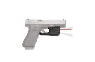 Image of Crimson Trace Laserguard Pro Red Laser &amp; 150 Lumen Tactical Light, Black LL-807