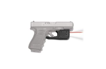Image of Crimson Trace Laserguard Pro Red Laser &amp; 150 Lumen Tactical Light, Black LL-807