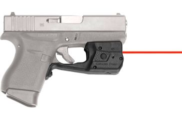 Image of Crimson Trace Laser Guard Pro Weapon Light for Glock , CR2, Red, 150 Lumens, Black, LL-803