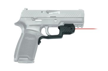 Image of Crimson Trace Laserguard Red Laser Sight, Black, 5mW, 620-670nm, For Sig Sauer P320, LG-420