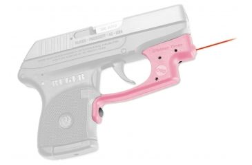Image of Crimson Trace Laserguard Red Laser Sight for Ruger LCP, Pink, LG-431-PINK