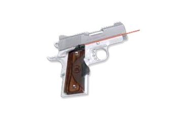 Image of Crimson Trace Master LaserGrip 1911 Gov't + Commander Laser Sight, Walnut LG-908