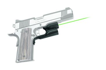 Image of Crimson Trace Laserguard Green Laser Sight for 1911 Kimber, S&amp;W - LG-451