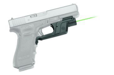 Image of Crimson Trace Laserguard Green Laser Sight for Fits Glock 17, 19, 22, 23, 34, 35 - LG-452