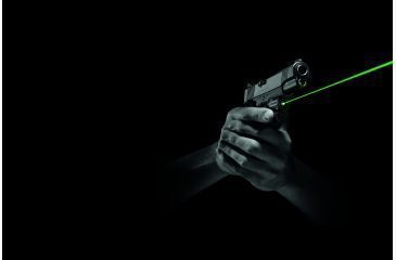 Image of Crimson Trace Laserguard Green Laser Sight for 1911 Kimber, S&amp;W - LG-451