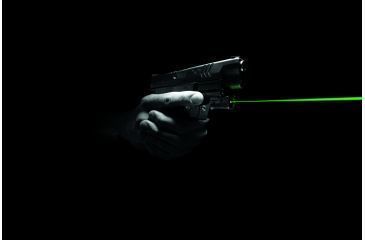 Image of Crimson Trace Laserguard Green Laser Sight for Springfield Full Size XD / XDM - LG-453
