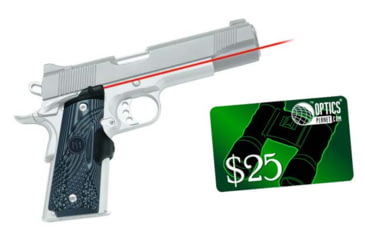 Image of Crimson Trace Master Series G10 Tactical Laser Grip for 1911 Government/Commander, w/ 25 Email Gift Certificate, LG-904-KIT3