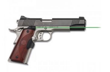 Image of Crimson Trace Master Series Lasergrip w/ Green Laser for 1911 Full-Size, Rosewood, LG-901G