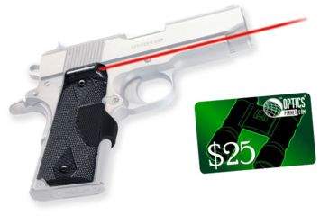 Image of Crimson Trace Pro-Custom Carbon Fiber Pattern Lasergrip - 1911 and 1991A1 Full-Size LG-401P4 w/ 25 Dollar Email Gift Certificate