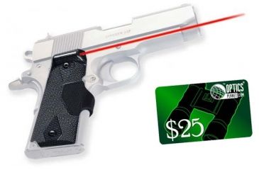 Image of Crimson Trace Pro-Custom Carbon Fiber Pattern Lasergrip - 1911 and 1991A1 Full-Size LG-401P4 w/ 25 Dollar Email Gift Certificate