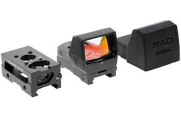 Image of Crimson Trace Rad Max Open Reflex Red Dot Sight, 1x3.25 MOA Dot Reticle, Black, 01-01990