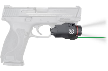 Image of Crimson Trace CMR-207 Rail Master Pro Laser Sight &amp; Tactical Light System, Universal Rail Mount, Green Laser, Black, CMR-207G