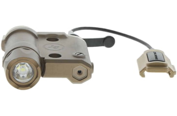 Image of Crimson Trace Rail Master Laser Sight & Tactical Light System, Green Laser Color/White Light, Universal Rail Mount, CMR-301 TAN